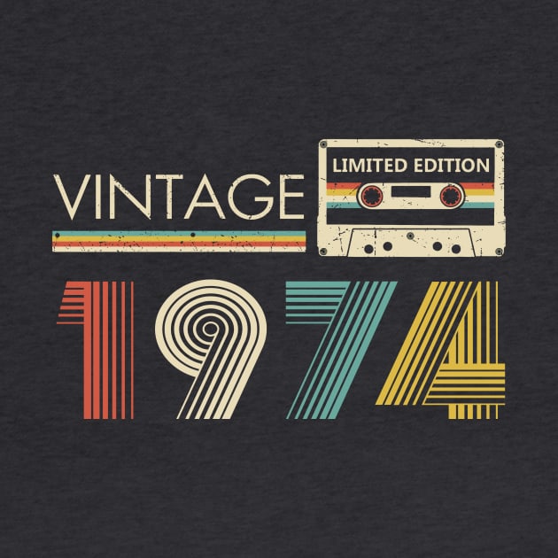 Vintage 1974 Limited Edition Cassette by louismcfarland